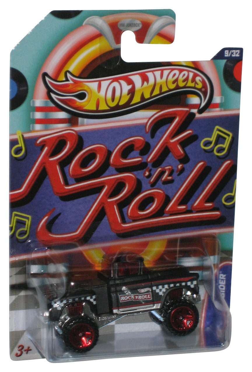 Hot Wheels Rock 'n' Roll Black '56 Flashsider Toy Truck 9/32