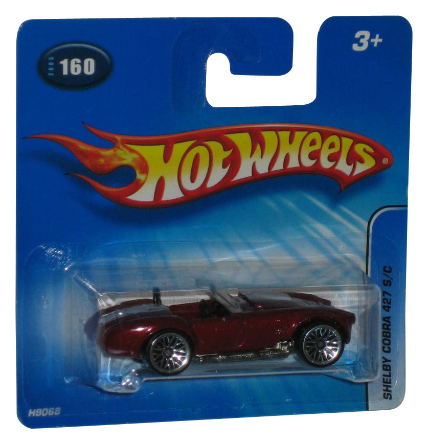 Hot Wheels Shelby Cobra 427 S/C (2005) Mattel Red Toy Car #160 - (Short Card)