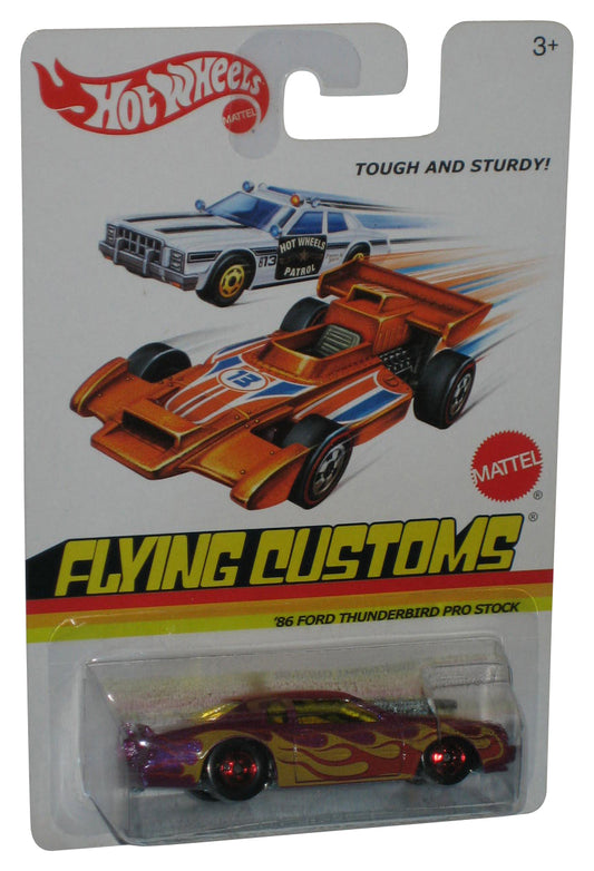 Hot Wheels Flying Customs (2012) Purple '86 Ford Thunderbird Pro Stock Toy Car