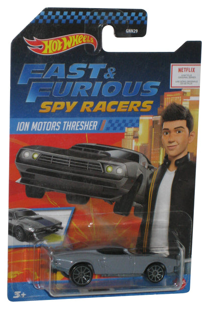 Hot Wheels Fast & Furious Spy Racers (2019) Ion Motors Thresher Gray Toy Car