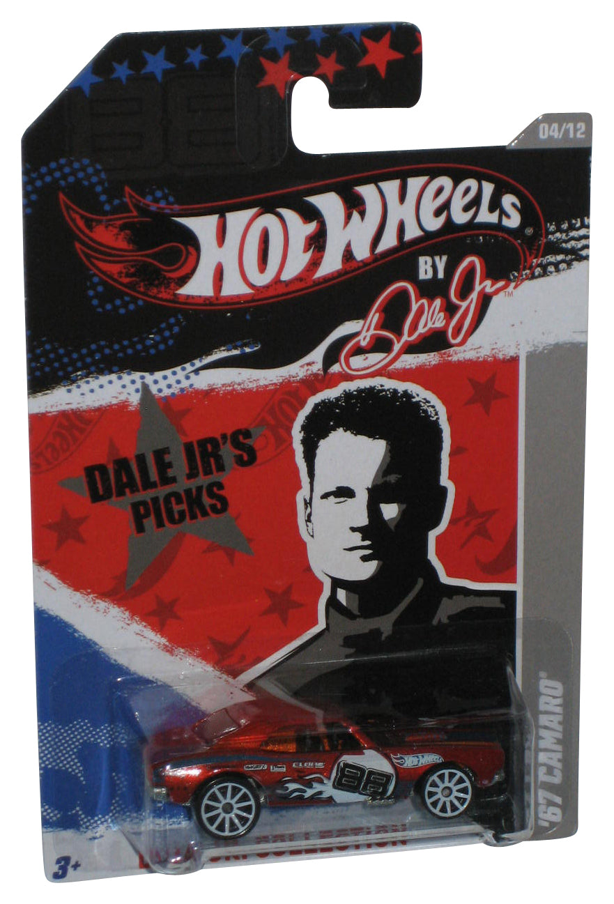Hot Wheels Dale Jr. Picks (2011) Mattel Red '67 Camaro Toy Car 04/12