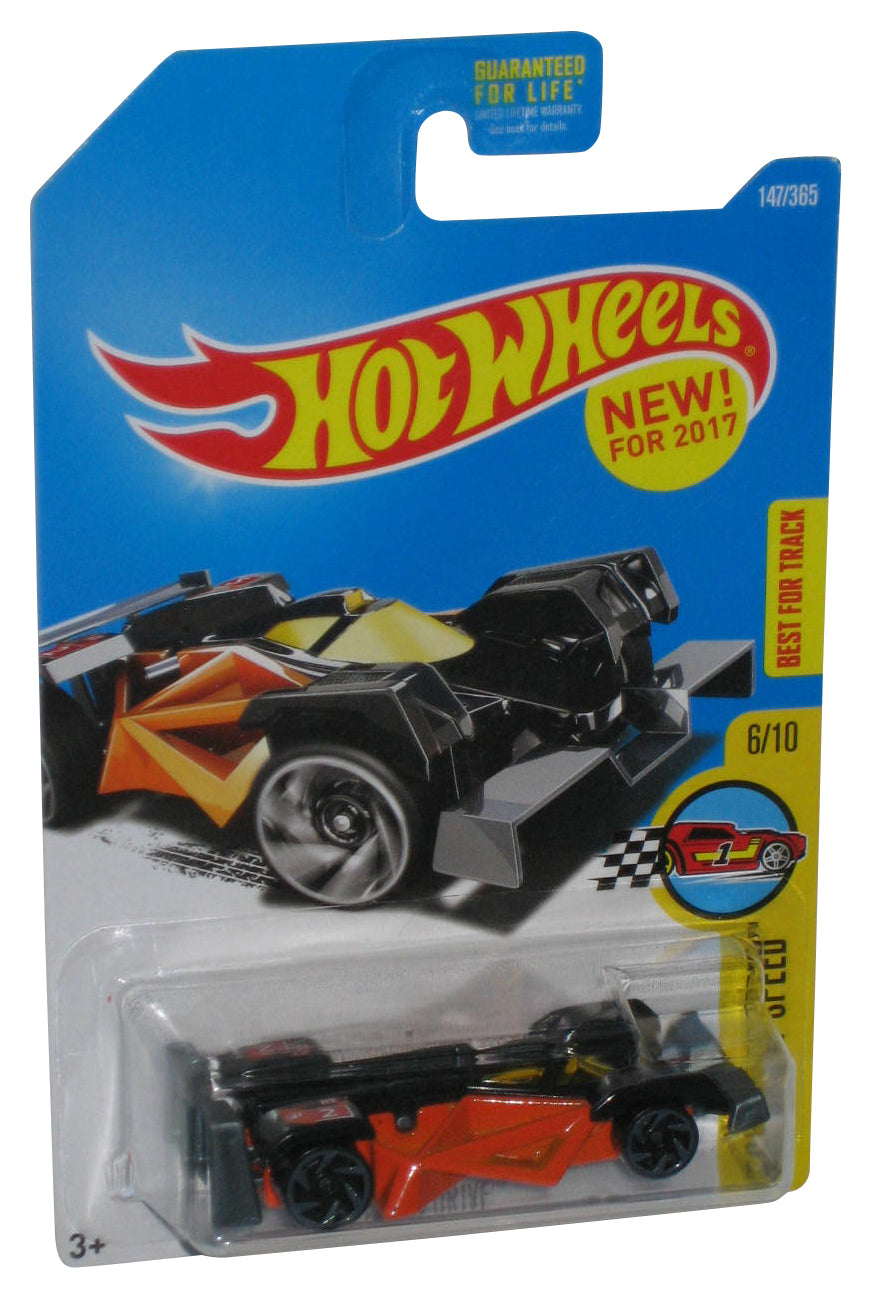 Hot Wheels Legends of Speed 6/10 (2017) Black Flash Drive Toy Car 147/365