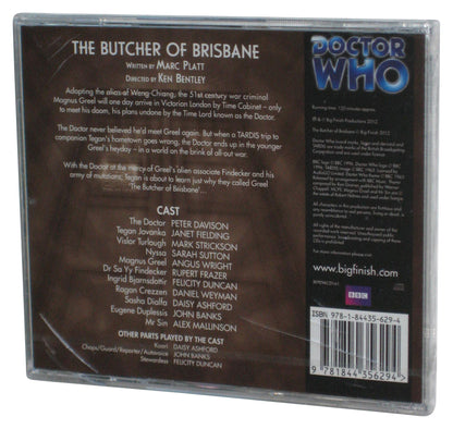 Doctor Who The Butcher of Brisbane (2012) Marc Platt Audio CD