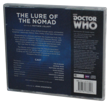 Doctor Who The Lure of The Nomad (2018) Matthew J Elliott Audio CD