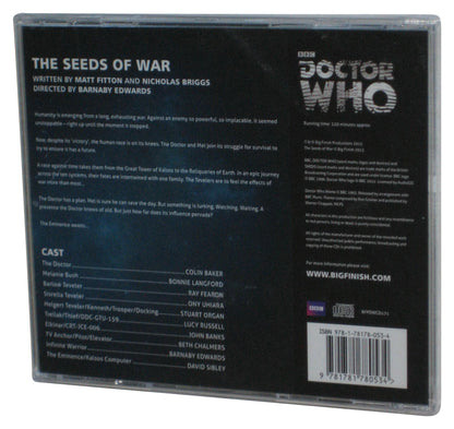 Doctor Who The Seeds of War (2013) Audio CD