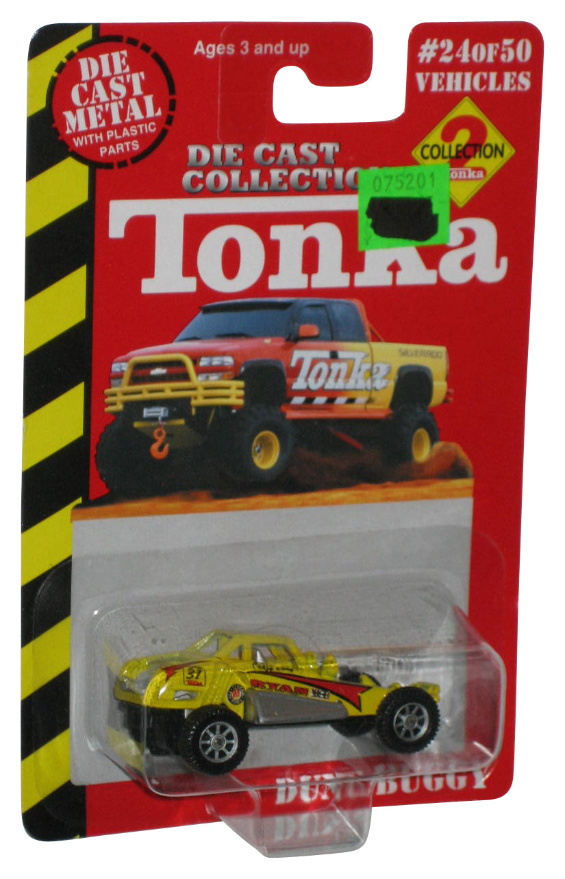 Tonka Die Cast Metal (2000) Maisto Yellow Dune Buggy Toy Car #24/50