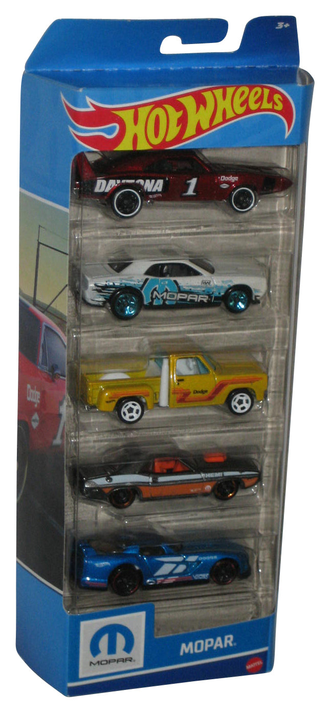 Hot Wheels Mopar (2023) Mattel Toy Car 5-Pack Box Set