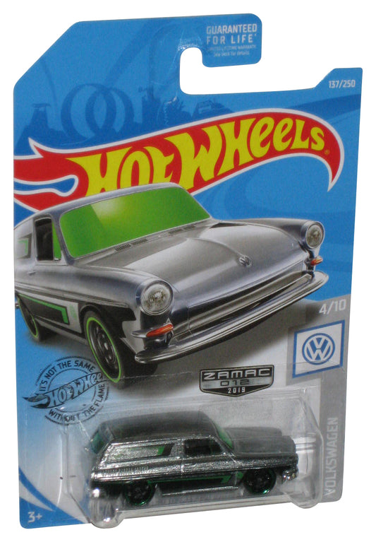 Hot Wheels Custom '69 Volkswagen Squareback 4/10 (2019) Silver Zamac 012 Car 137/250