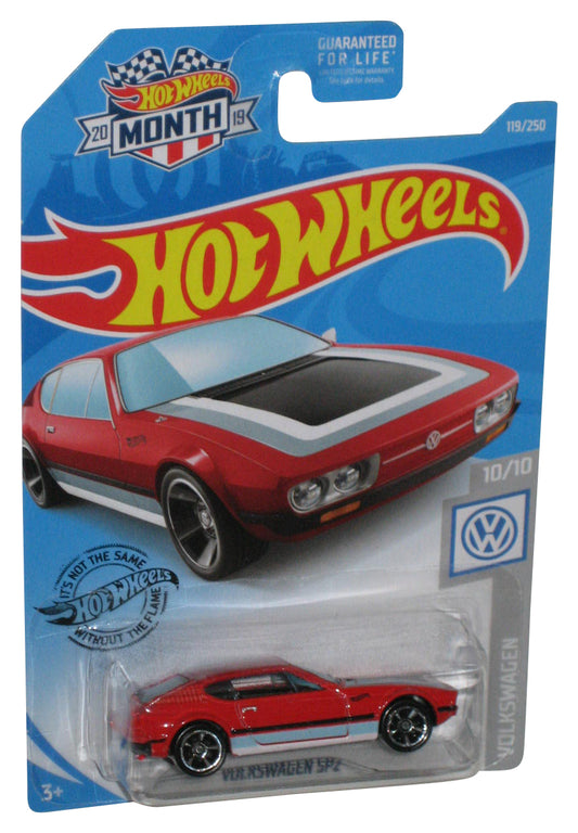 Hot Wheels Volkswagen 10/10 (2019) SP2 Red Toy Car 119/250 - (Month Card)