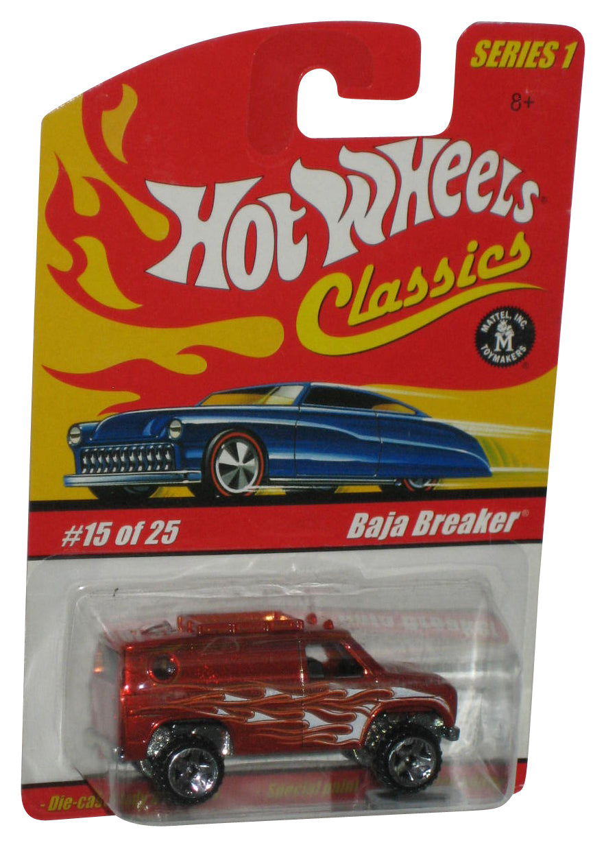 Hot Wheels Classics Series 1 (2004) Purple Magenta Baja Breaker Toy Van #15/25
