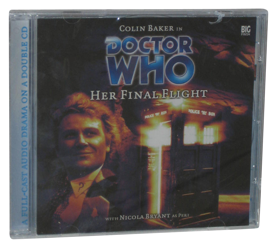 Doctor Who Her Final Flight (2004) Colin Baker Audio CD
