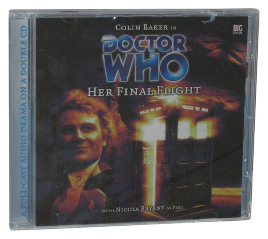 Doctor Who Her Final Flight (2004) Colin Baker Audio CD