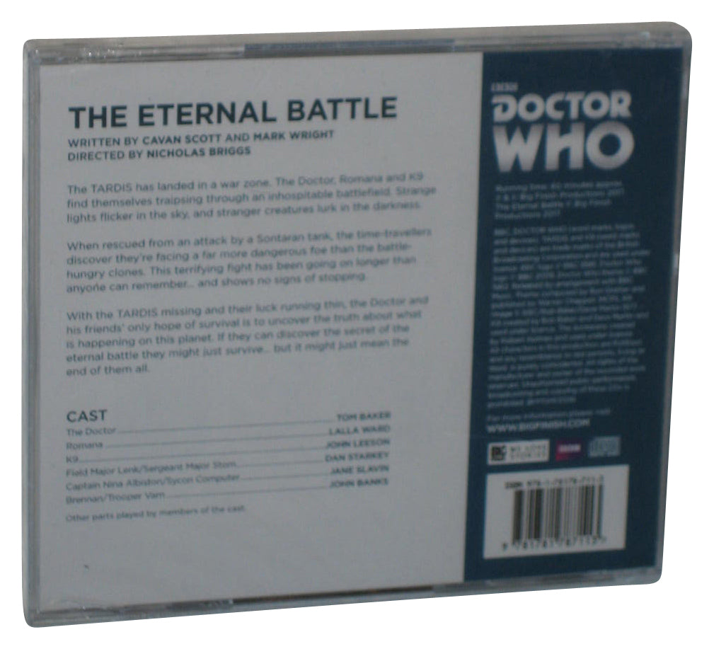 Doctor Who The Eternal Battle (2017) Full Cast Drama Audio CD