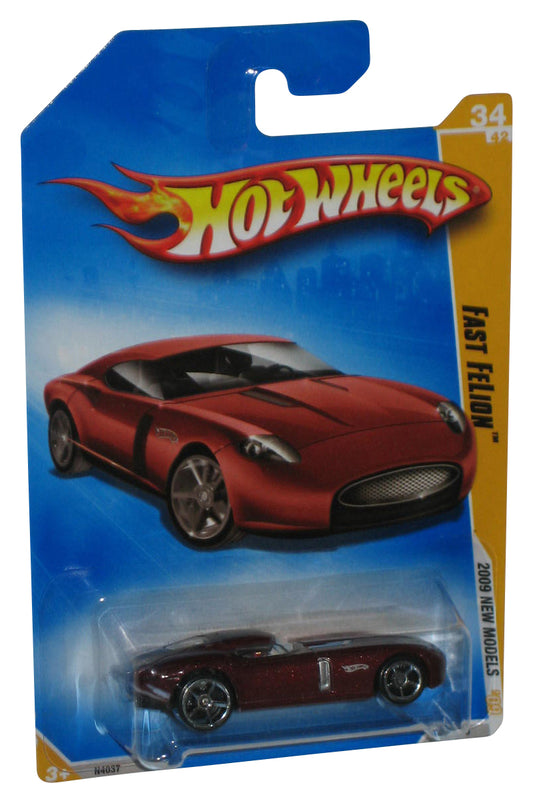 Hot Wheels 2009 New Models 34/42 Red Fast Felion Car 034/190