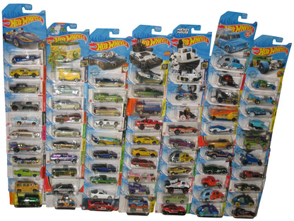 Hot Wheels & Matchbox Racing Champions Die-Cast Mixed Collection -- (Lot of 71 Toy Cars)