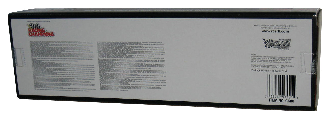 Racing Champions Dave Blanley 2000 RC Ertl Nascar 1:64 Silver Chrome Transporter w/ Stock Car