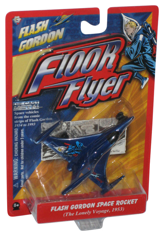 Flash Gordon Floor Flyer (2005) Alpha International Blue Space Rocket The Lonely Votage 1953 Toy Plane