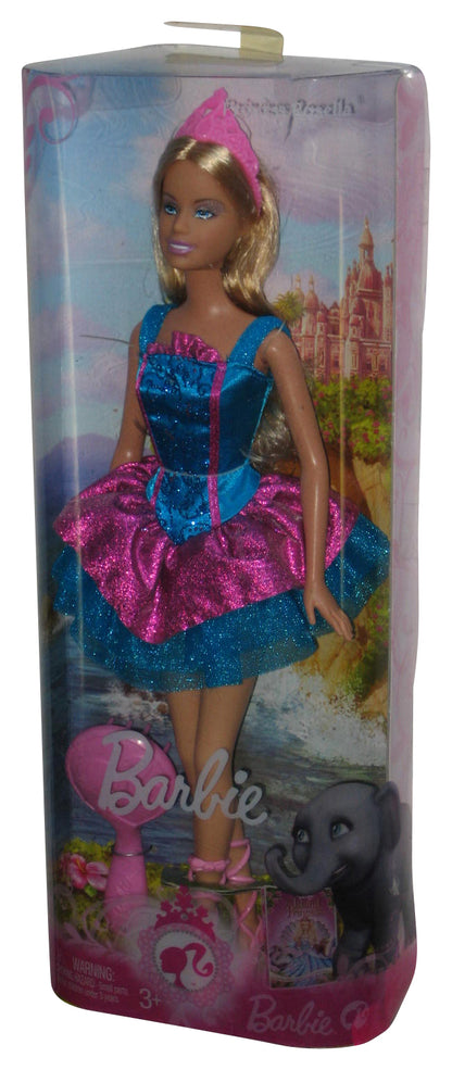 Barbie The Island Princess Rosella (2008) Mattel Blue Dress Toy Doll