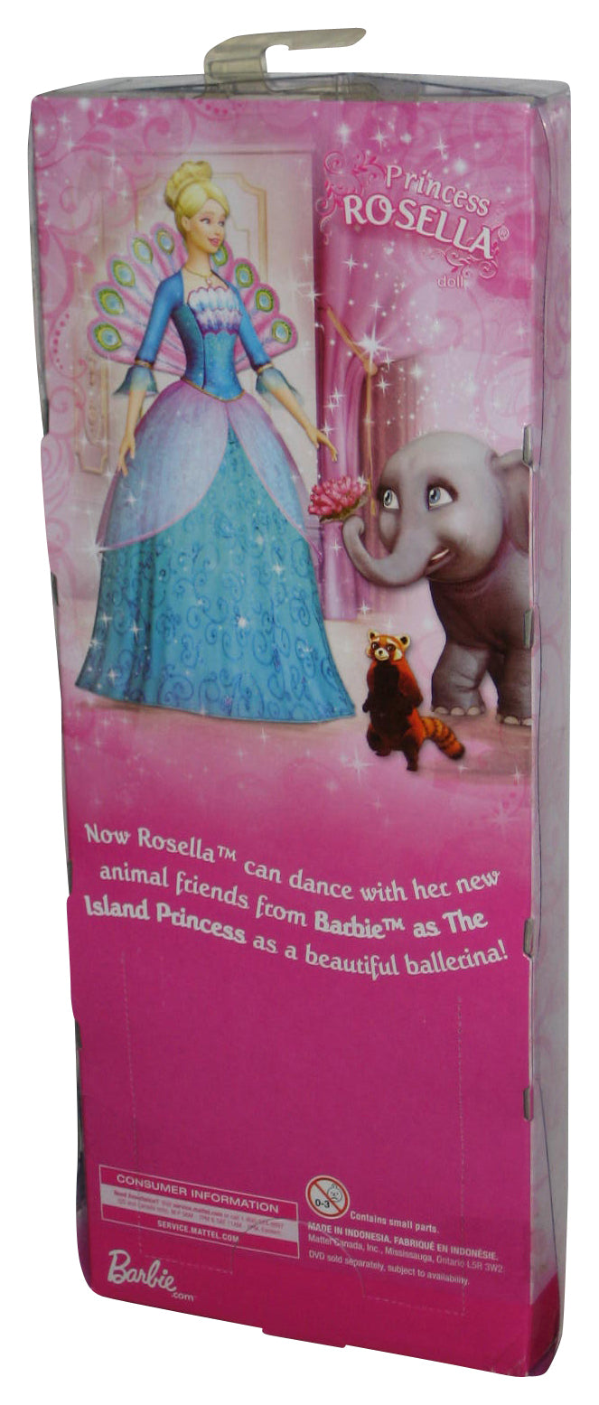 Barbie The Island Princess Rosella (2008) Mattel Blue Dress Toy Doll