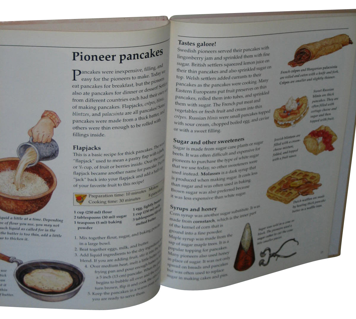 Pioneer Recipes Historic Communities (2000) Hardcover Book