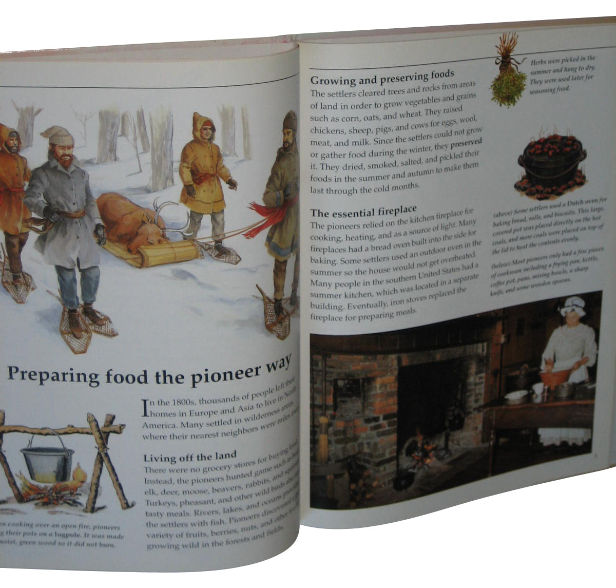 Pioneer Recipes Historic Communities (2000) Hardcover Book