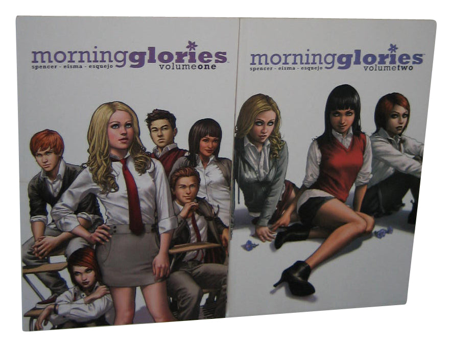 Morning Glories Vol. 1 & 2 Paperback Book Lot