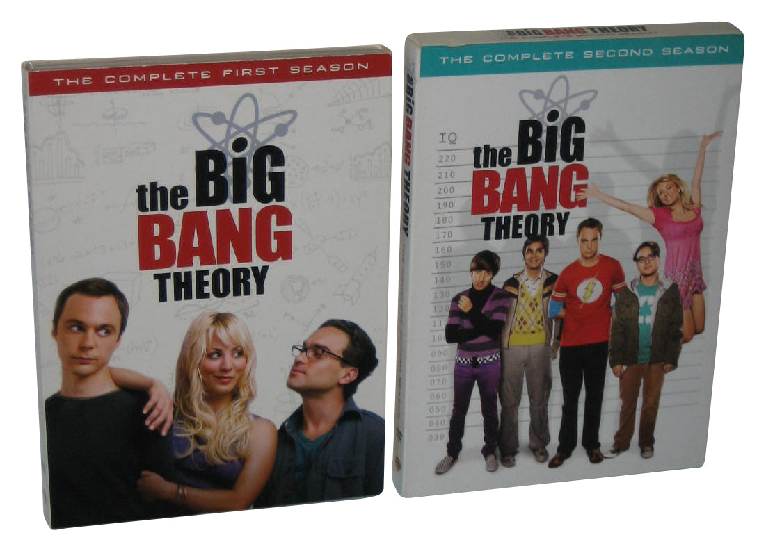 The Big Bang Theory Season 1 & 2 DVD Box Set Lot