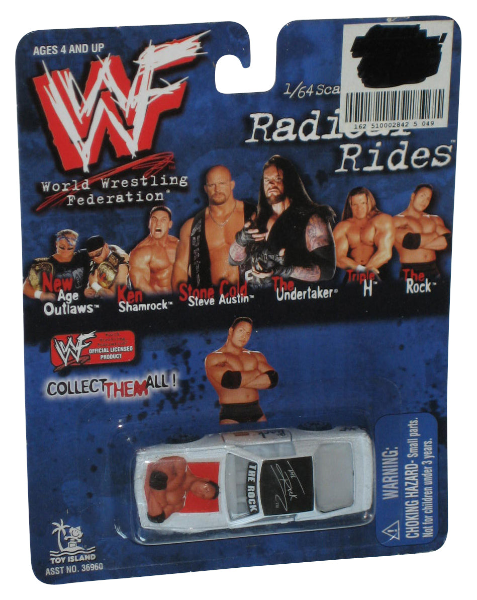 WWF Radical Rides (1999) Toy Island Wrestling The Rock Toy Car