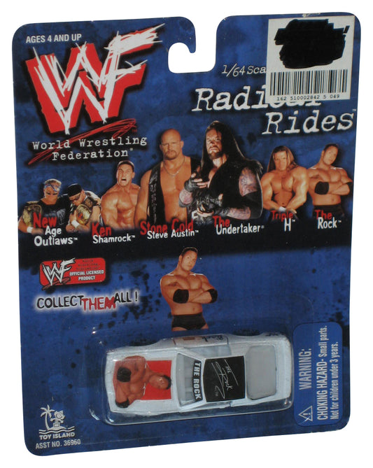WWF Radical Rides (1999) Toy Island Wrestling The Rock Toy Car