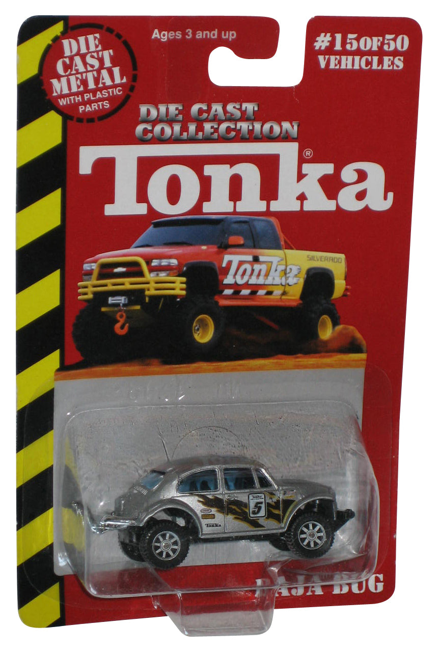 Tonka Die Cast Metal Baja Bug (1999) Maisto Silver Toy Car #15/50