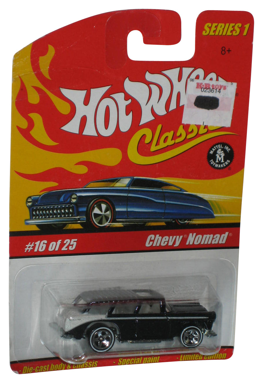 Hot Wheels Classics Series 1 (2004) Blue Chevy Nomad Toy Car 16/25