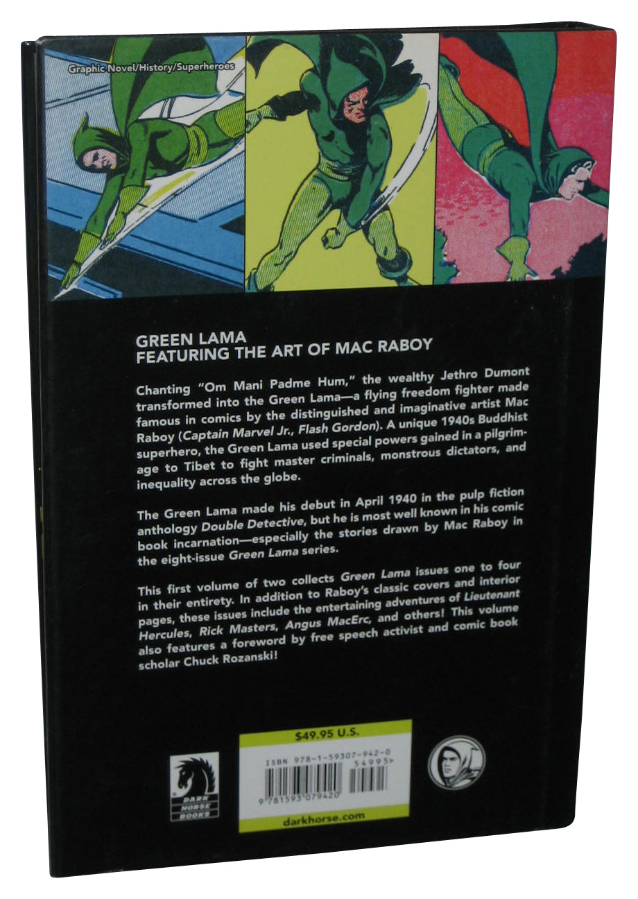 DC Comics Green Lama Volume 1 (2008) Dark Horse Hardcover Book