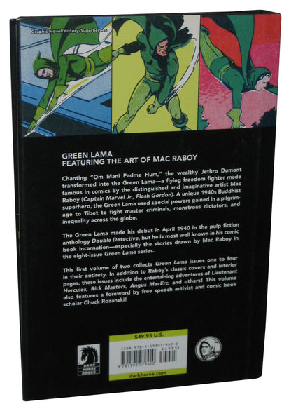 DC Comics Green Lama Volume 1 (2008) Dark Horse Hardcover Book