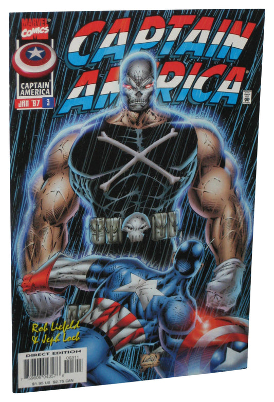 Marvel Captain America Jan '97 Vol. 3 Comic Book - (Crossbones Cover)