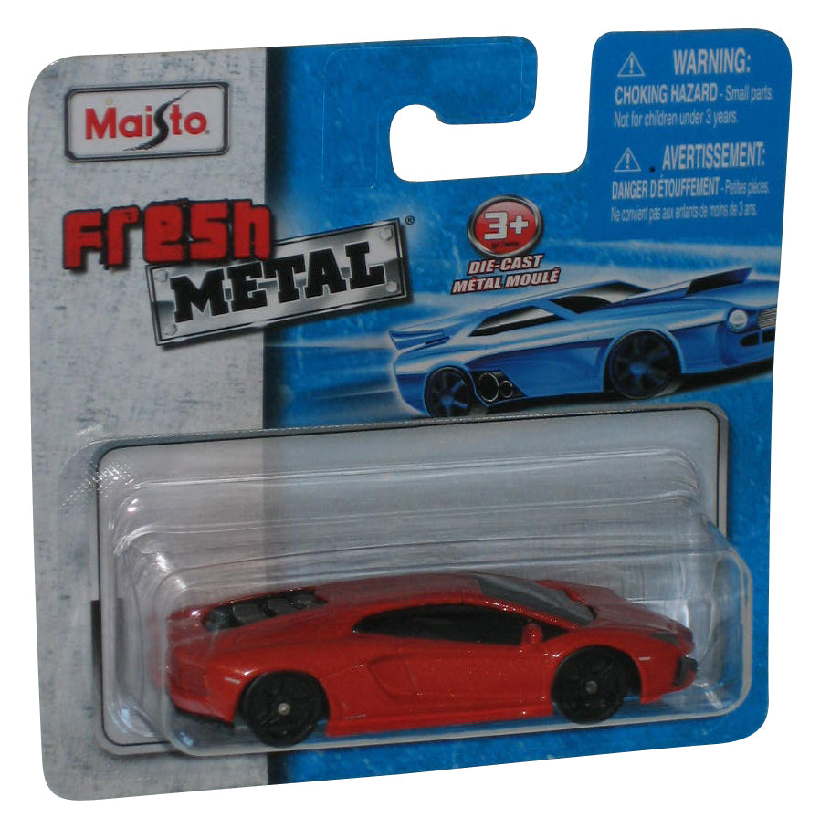 Maisto Fresh Metal (2017) Orange Lamborghini Aventador LP700-4 Toy Car