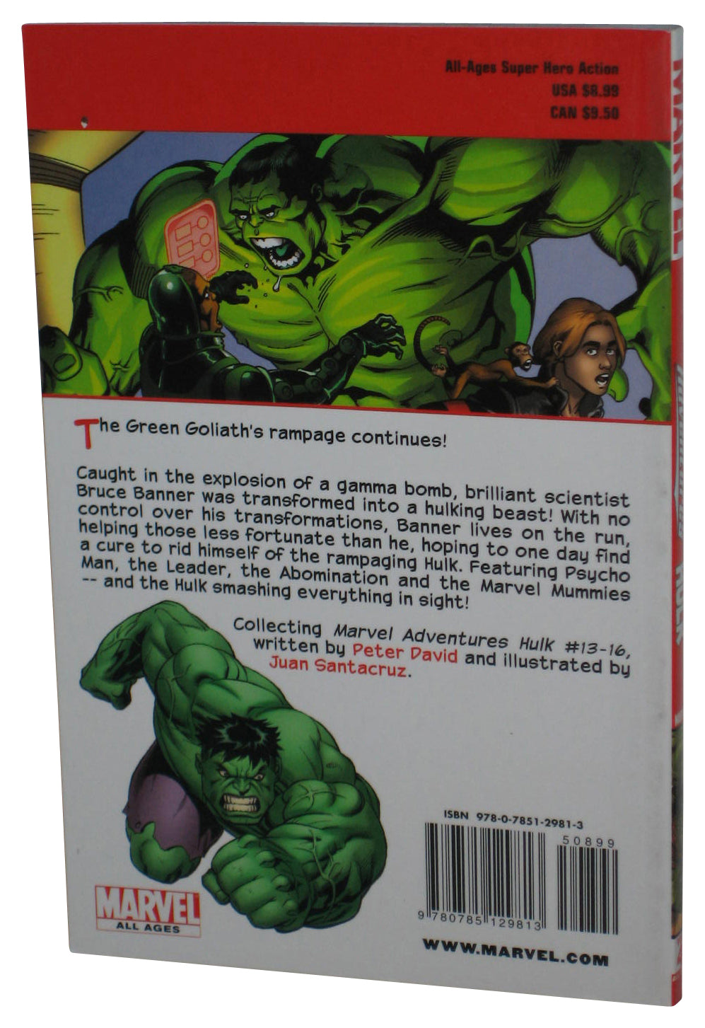 Marvel Adventures Hulk Vol. 4 Tales To Astonish (2008) Paperback Book