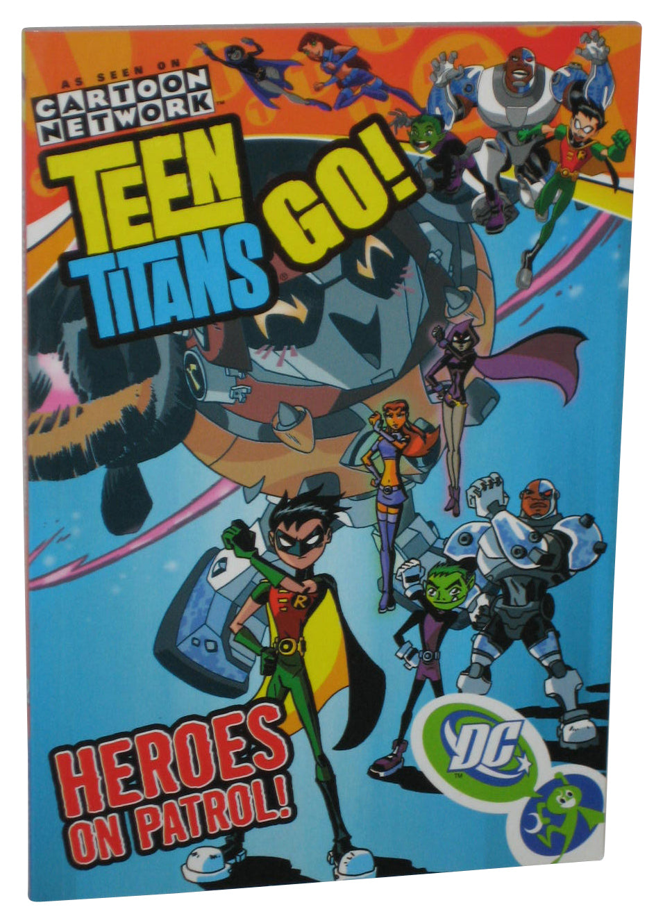 DC Comics Teen Titans Go! Vol. 2 Heroes On Patrol (2004) Cartoon Network Paperback Book