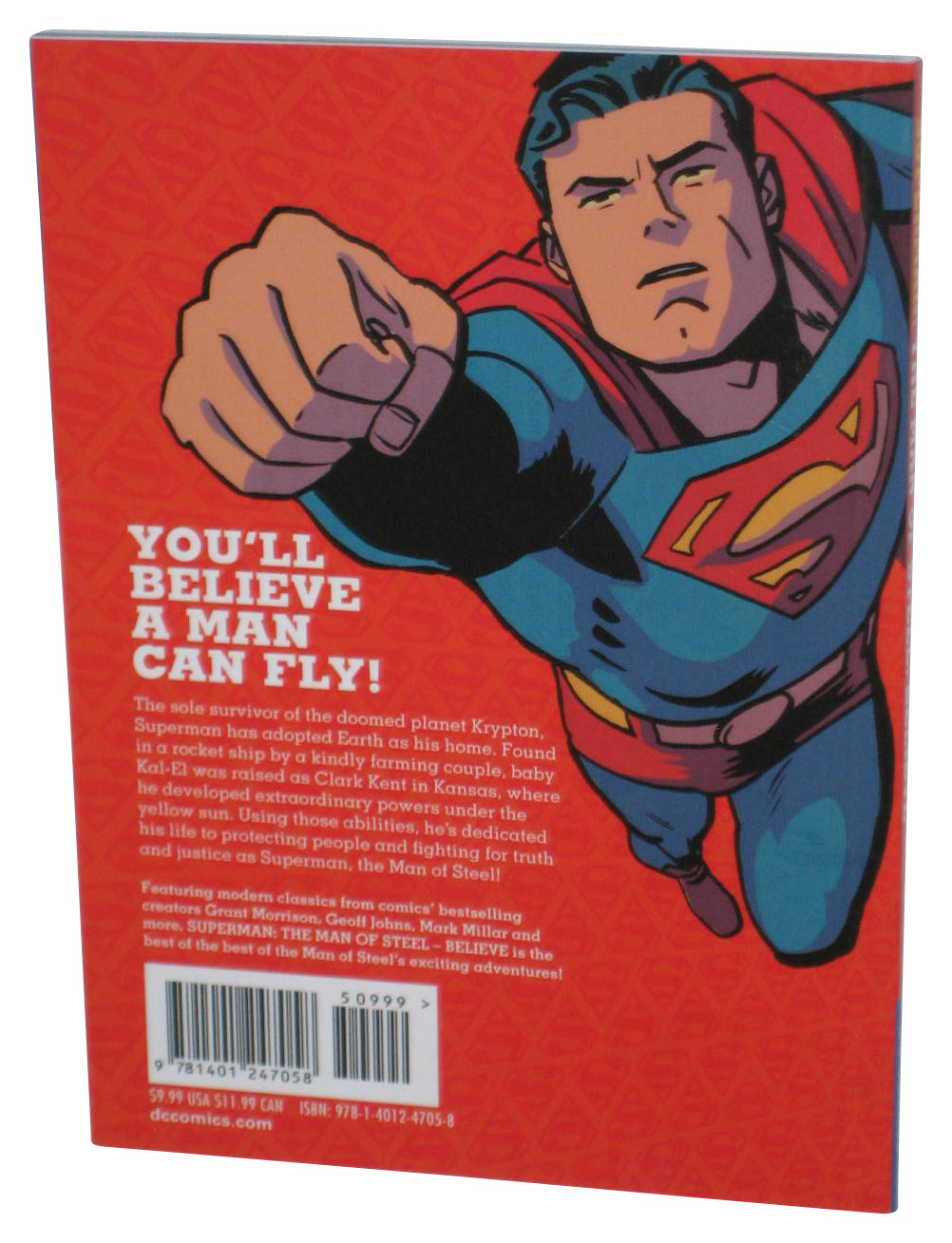 DC Comics Superman The Man of Steel Believe (2013) Paperback Book
