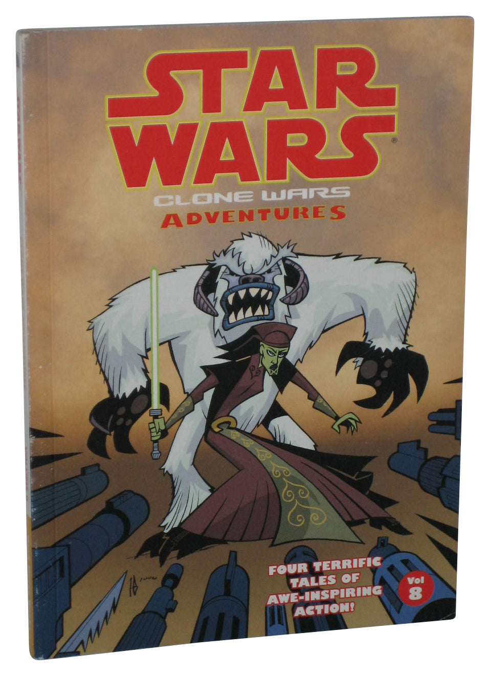 Star Wars Clone Wars Adventures Vol. 8 (2007) Dark Horse Paperback Book