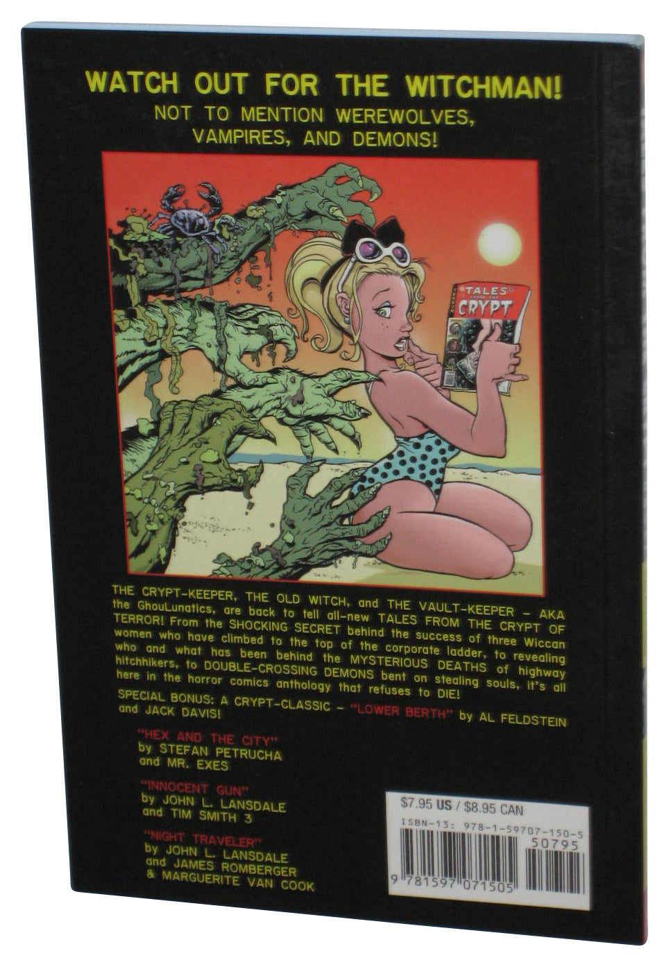 Tales From The Crypt Vol. 7 Something Wicca This Way Comes (2009) Papercutz Paperback Book