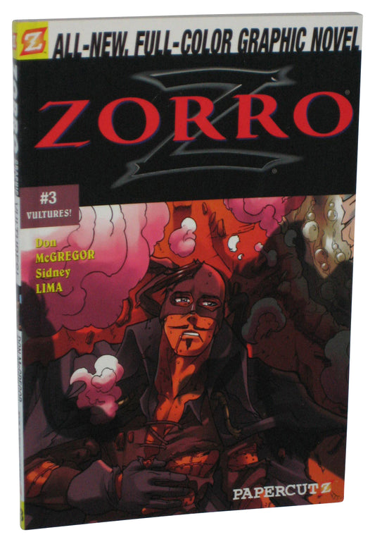 Zorro Vol. 3 Vultures (2009) Papercutz Graphic Novel Paperback Book