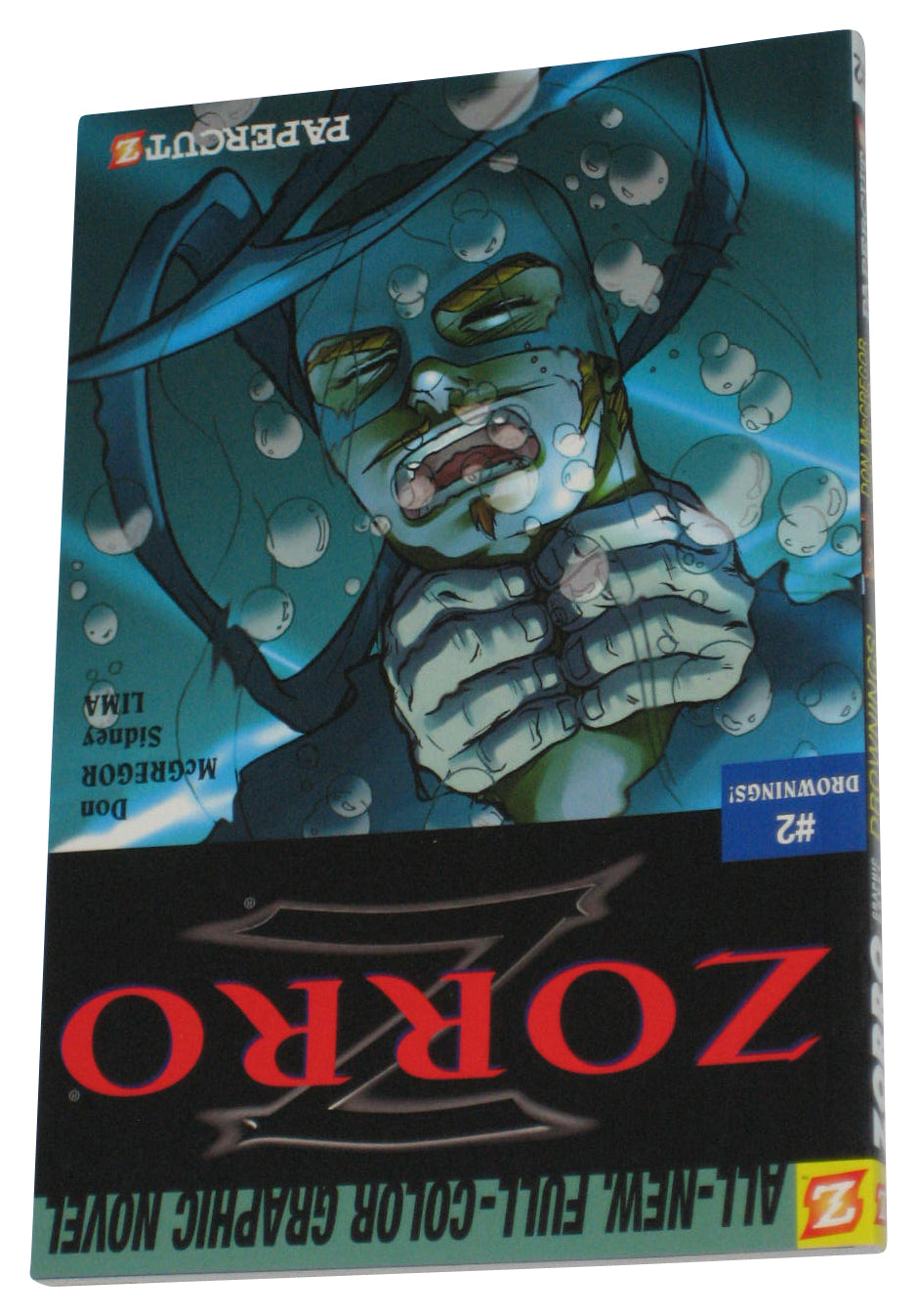 Zorro Vol. 2 Drownings (2006) Papercutz Graphic Novel Paperback Book