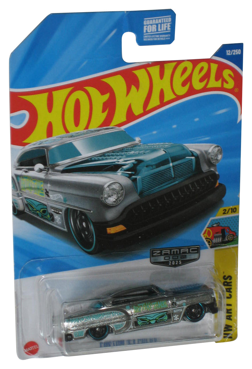 Hot Wheels HW Art 2/10 (2025) Silver Zamac 002 Custom '53 Chevy Toy Car 12/250 - (Card Shelf Wear)