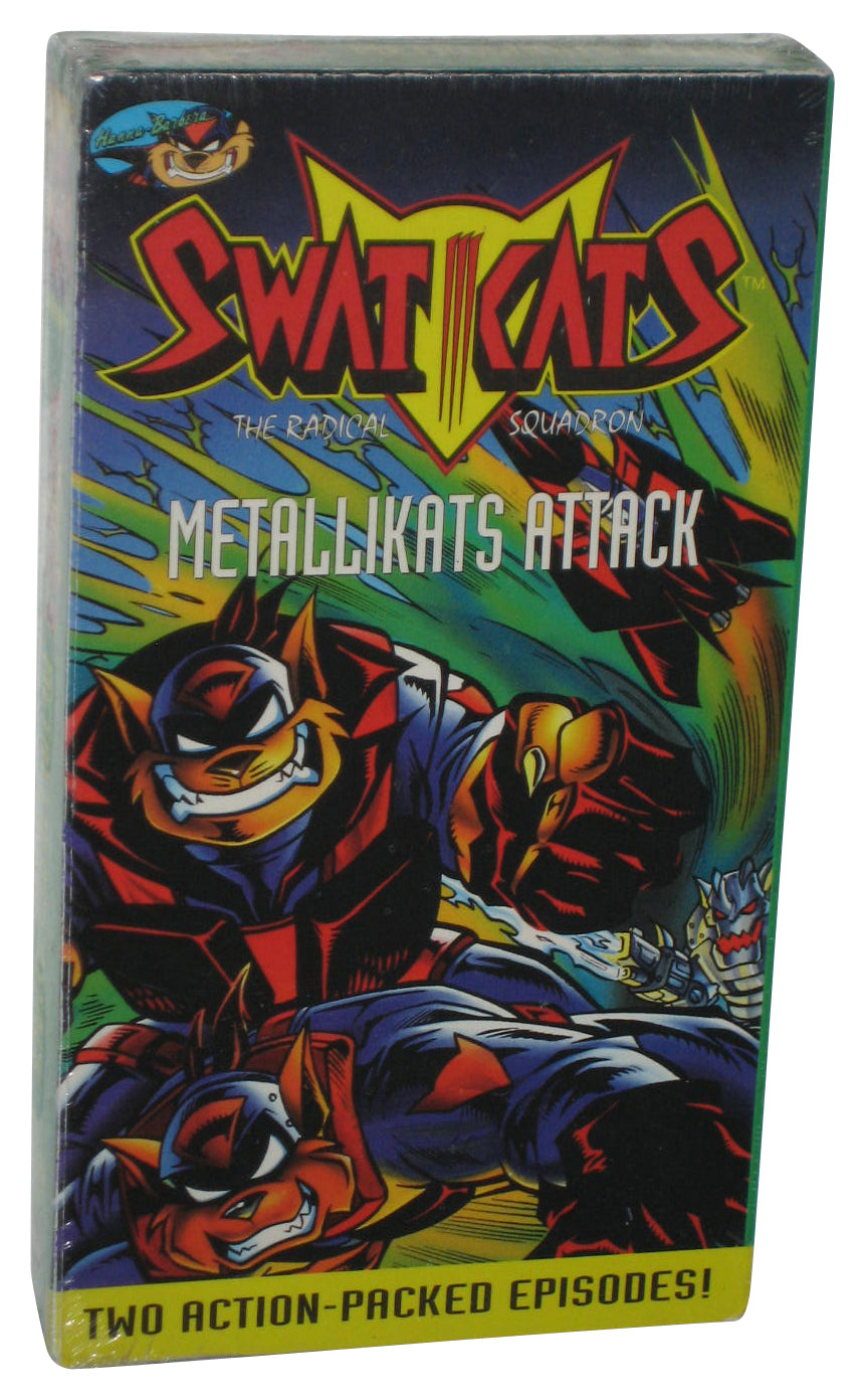 Swat Cats The Radical Squadron Metallikats Attack (1994) Hanna-Barbera VHS Tape