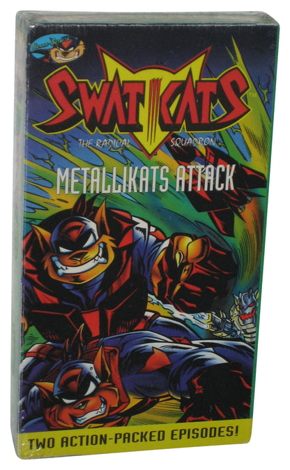 Swat Cats The Radical Squadron Metallikats Attack (1994) Hanna-Barbera VHS Tape