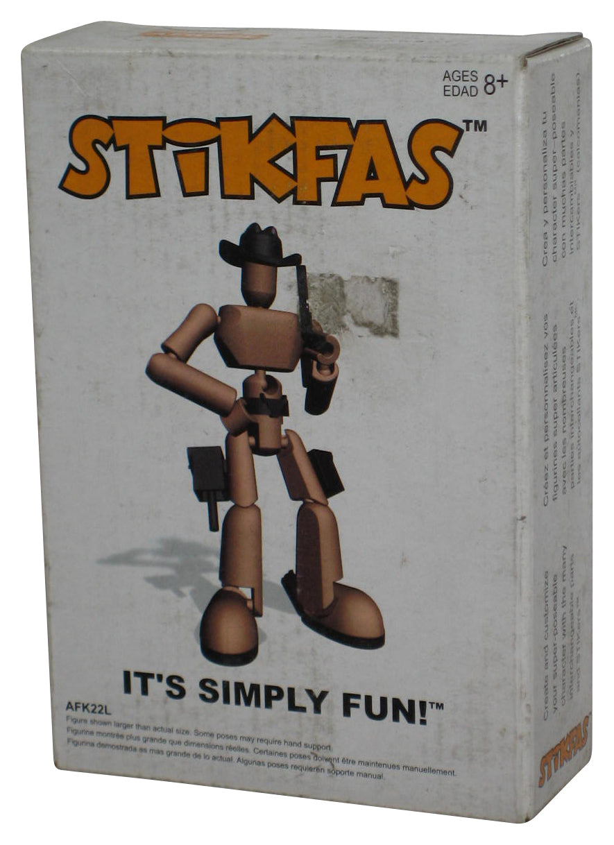 Stikfas Alpha Male Cowboy (2004) Hasbro Figure AFK22L