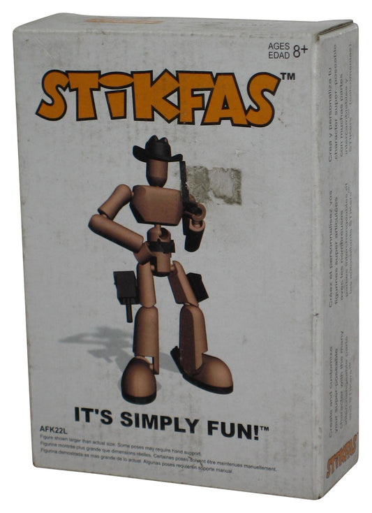 Stikfas Alpha Male Cowboy (2004) Hasbro Figure AFK22L