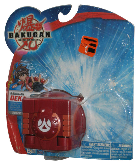 Bakugan Battle Brawlers Deka (2008) Spin Master Red Toy - (Missing Cards)