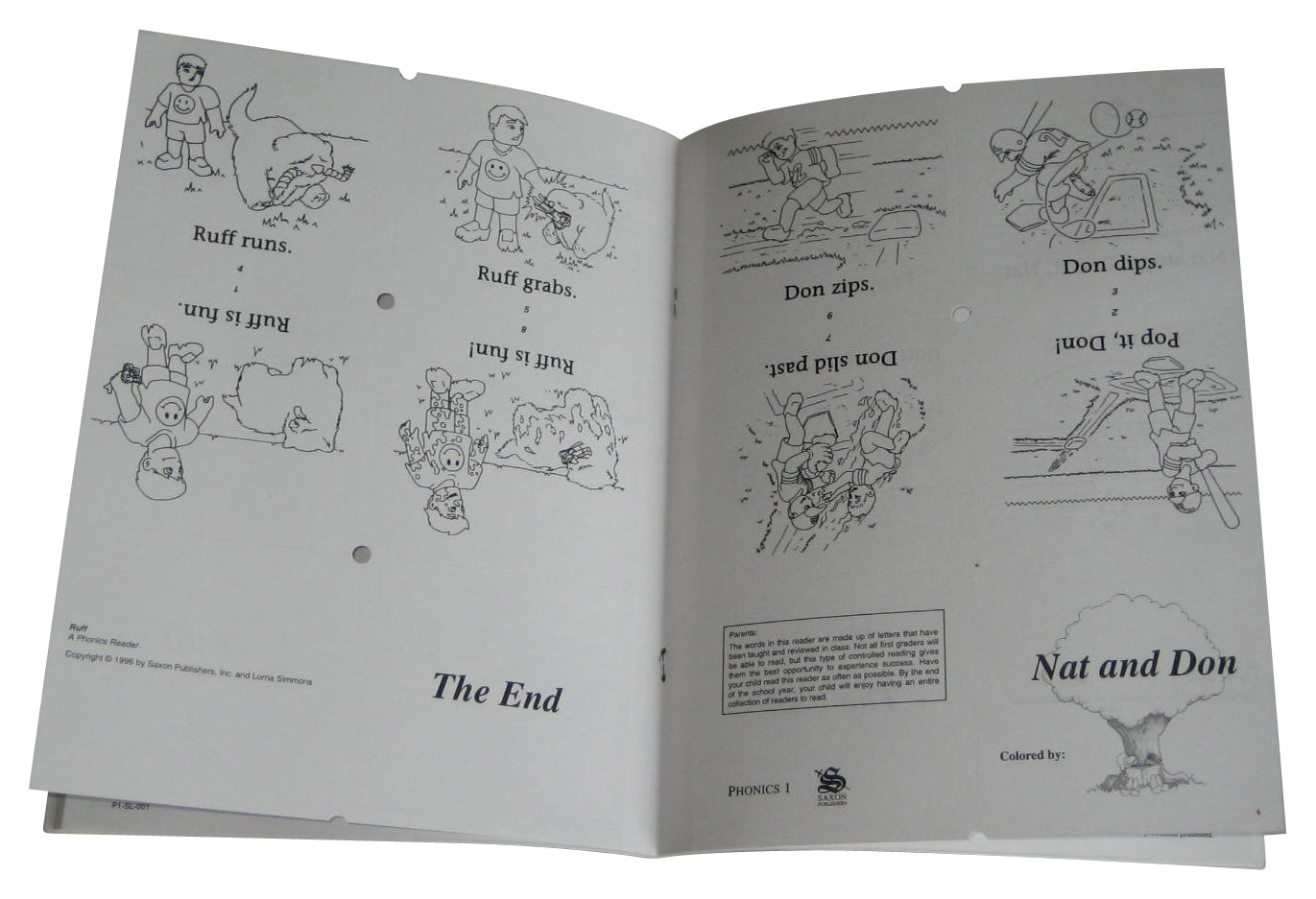 Saxon Phonics K-2 Preview Packet Paperback Book - (Lorna Simmons)