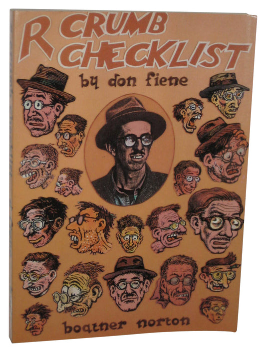 R Crumb Checklist of Work and Criticism (1981) Paperback Book - (Don Fiene)